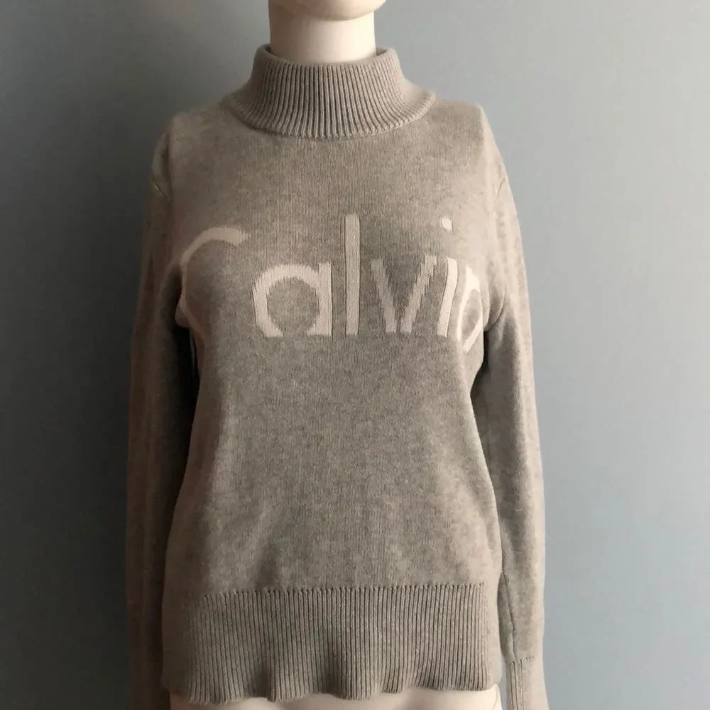 Calvin Klein Crew Neck Grey Sweater